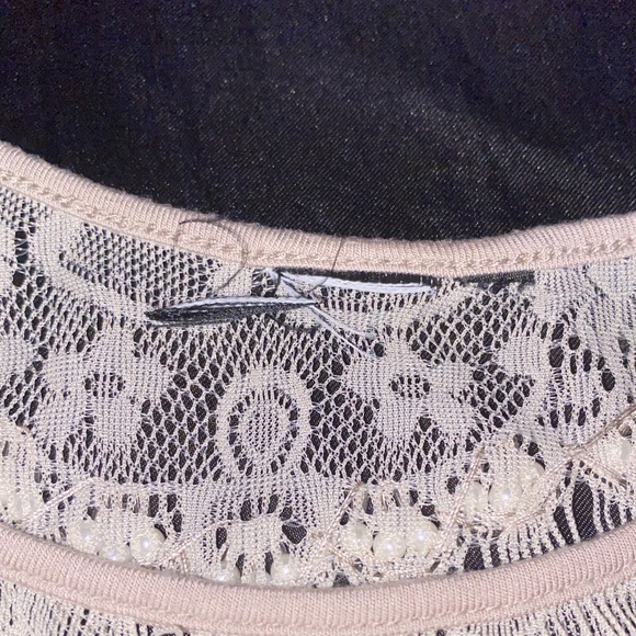 🧚‍♀️3for50$ Vintage lace beaded shirt - Picture 9 of 9